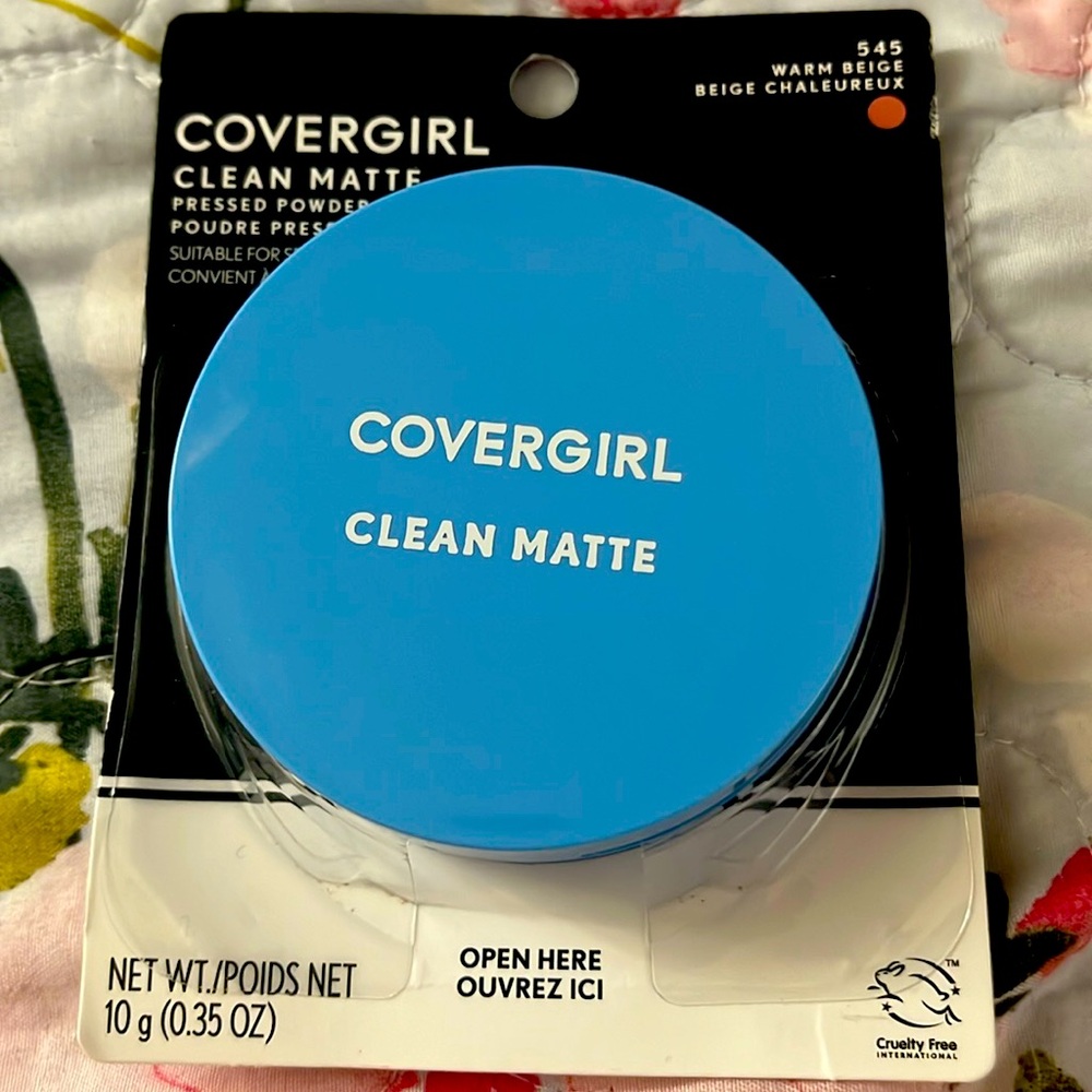Cover girl clean matte powder outlast finish and mascara all new